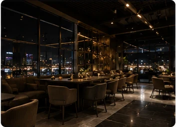 أجواء VORX LOUNGE المسائية